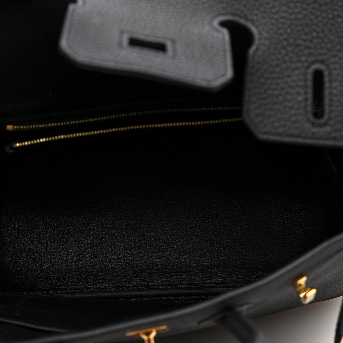 Togo Birkin 25 Black product image 5, provided for visual reference and product detail review