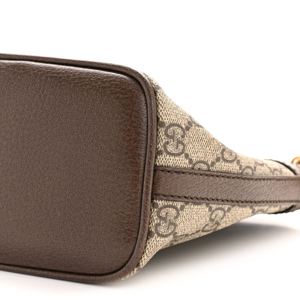 GG Supreme Monogram Web Ophidia Chain Shoulder Bag Brown product image 10, provided for visual reference and product detail