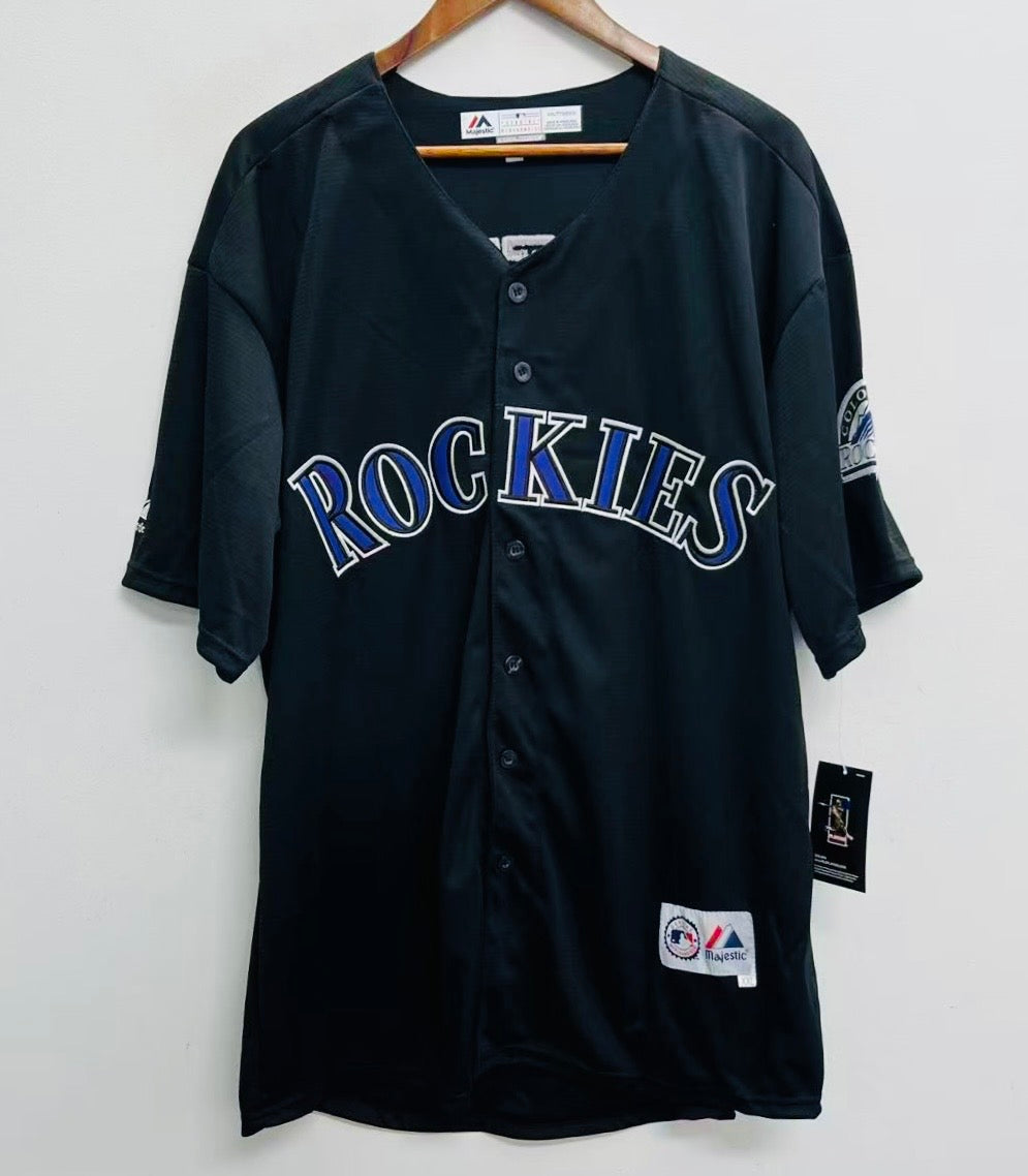Vinny Castilla Colorado Rockies Official MLB Majestic product image 2