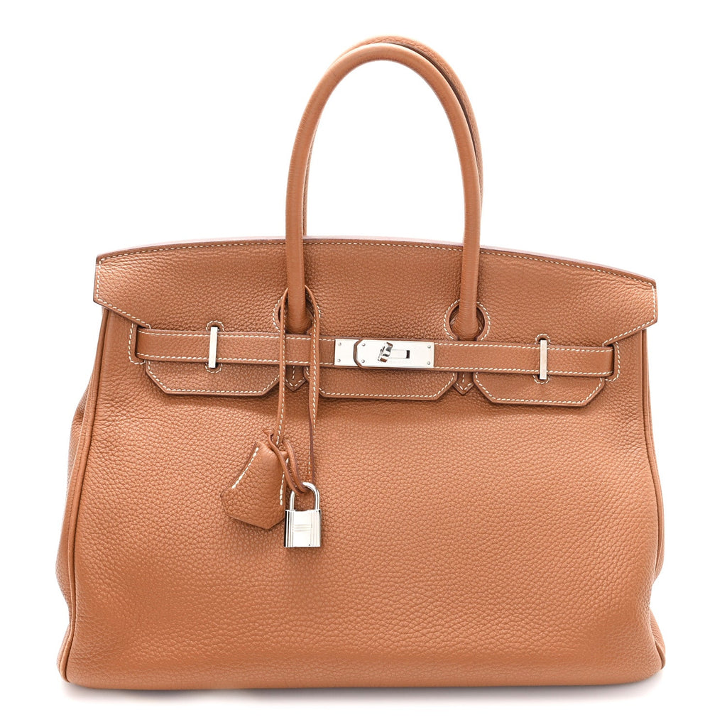 Togo Birkin 35 Gold product image 1, provided for visual reference and product detail review