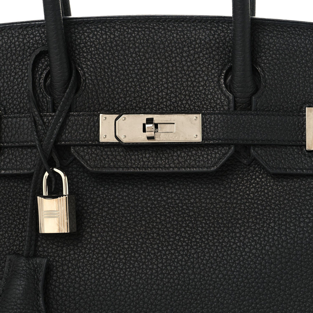 Togo Birkin 30 Black product image 7, provided for visual reference and product detail review