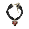 Chanel 2021 Leather Choker 18K Gold Necklace product image 1, provided for visual reference and product detail review