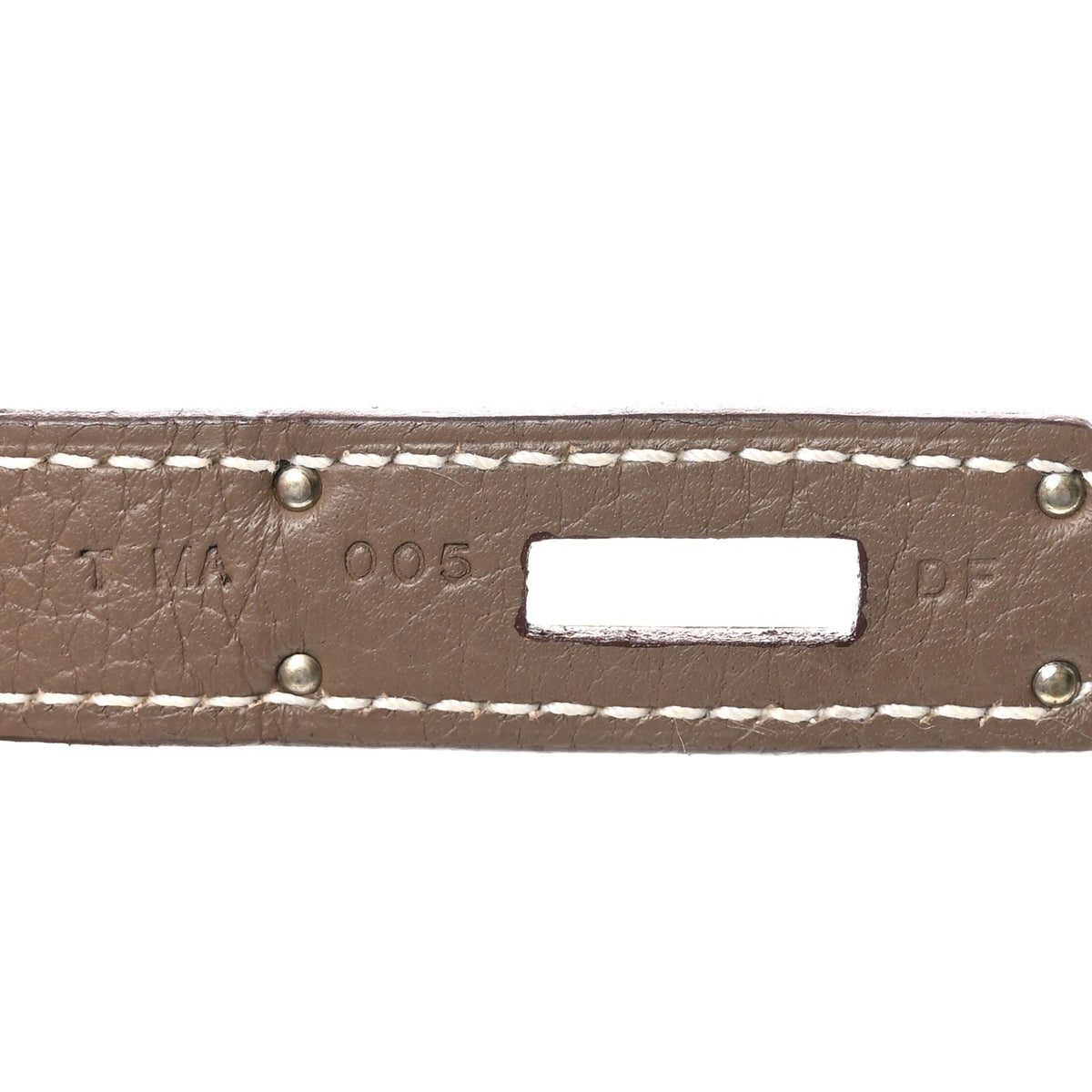 Taurillon Clemence Birkin 30 Etoupe product image 6, provided for visual reference and product detail review