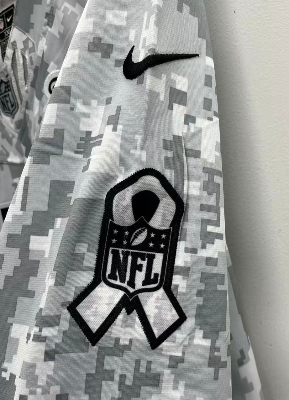 Rome Odunze Chicago Bears 2024 military salute to service product image 4
