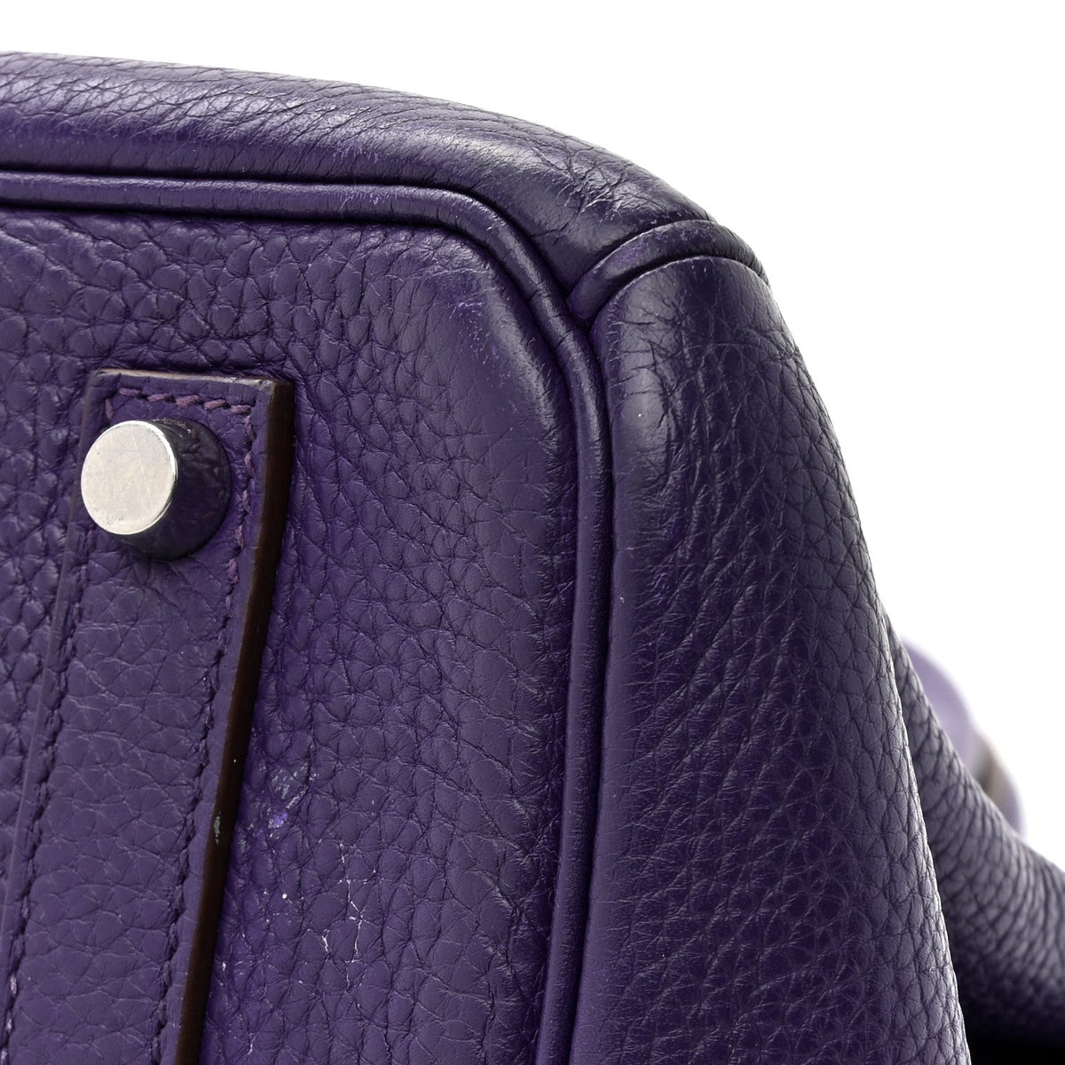 Taurillon Clemence Birkin 35 Iris product image 20, provided for visual reference and product detail review