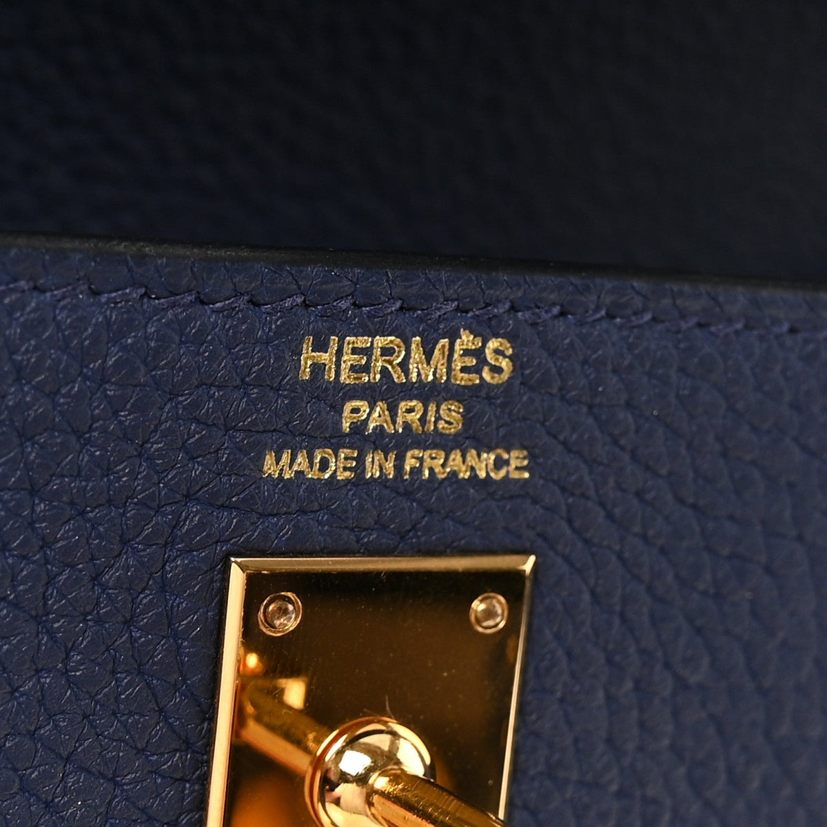 Togo Kelly Retourne 25 Bleu Saphir product image 6, provided for visual reference and product detail review