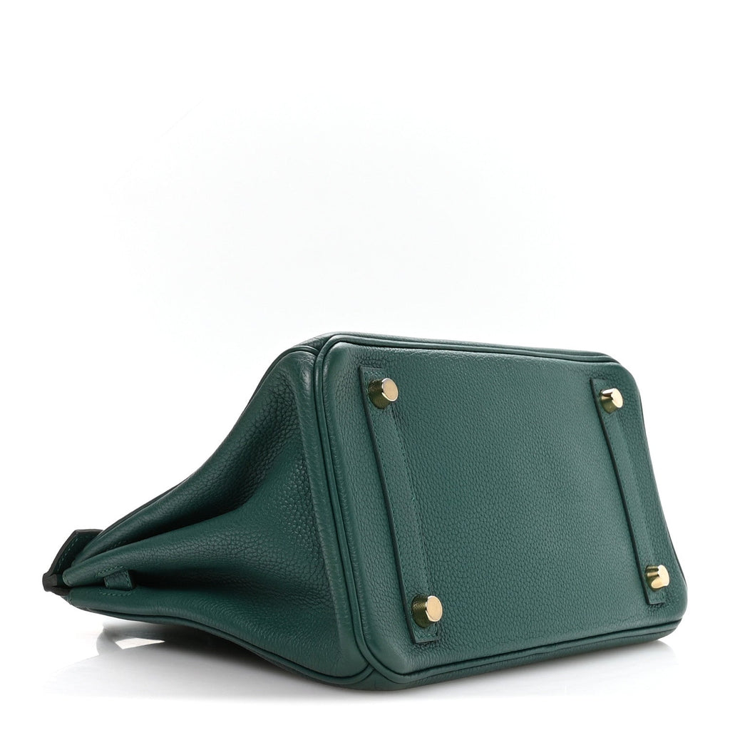 Togo Birkin 25 Malachite product image 4, provided for visual reference and product detail review