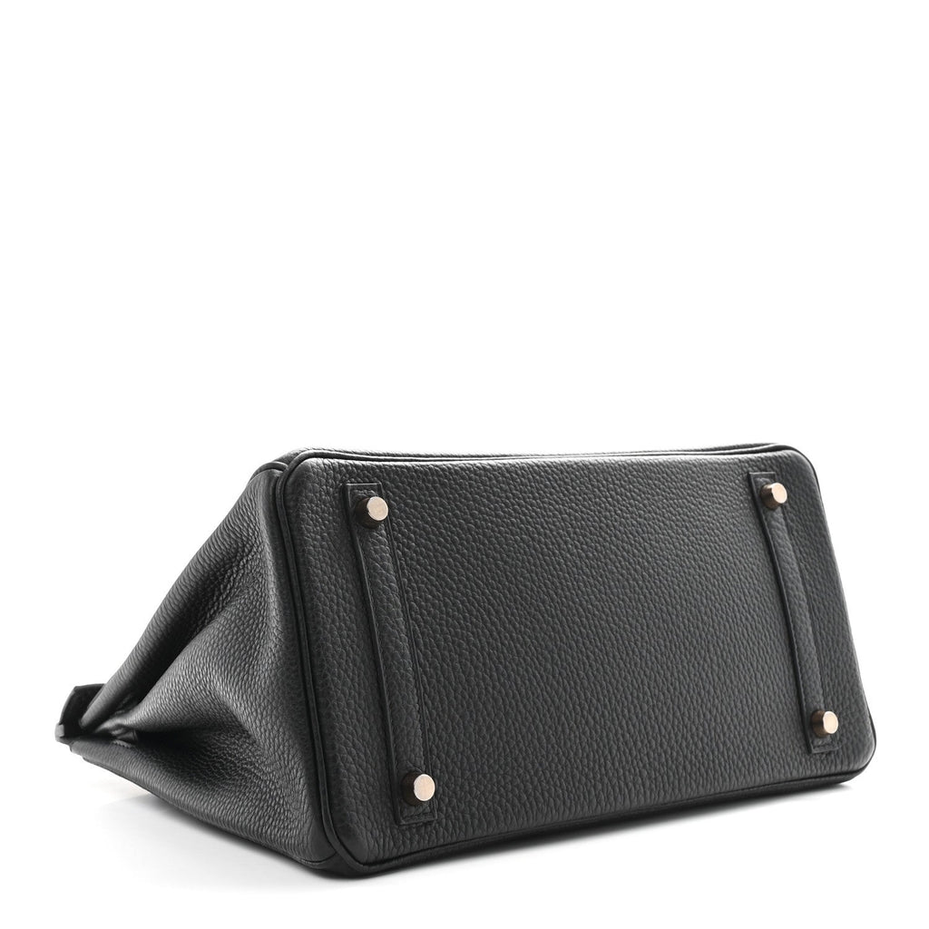 Togo Birkin 30 Black product image 4, provided for visual reference and product detail review