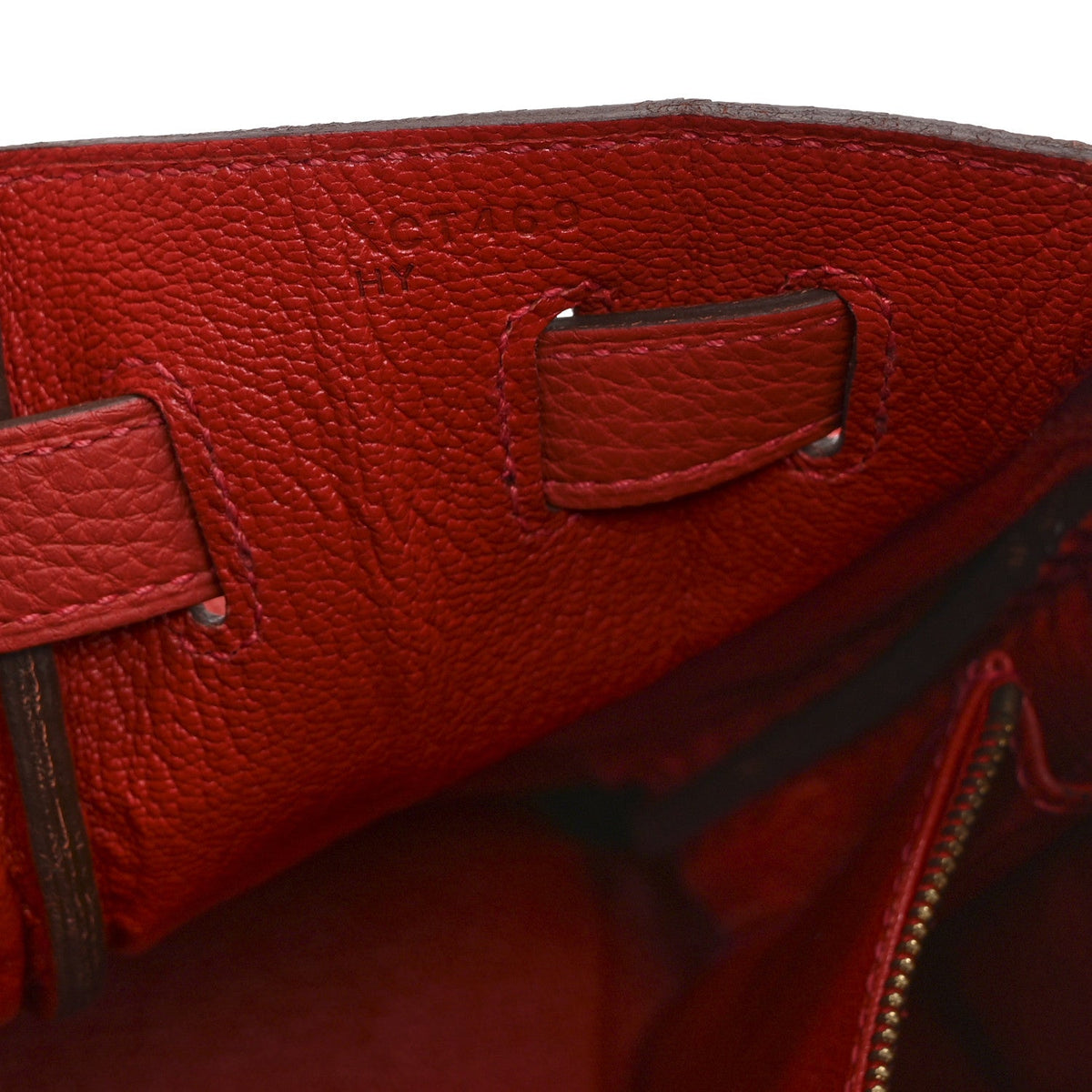 Togo Kelly Retourne 32 Rouge Casaque product image 7, provided for visual reference and product detail review