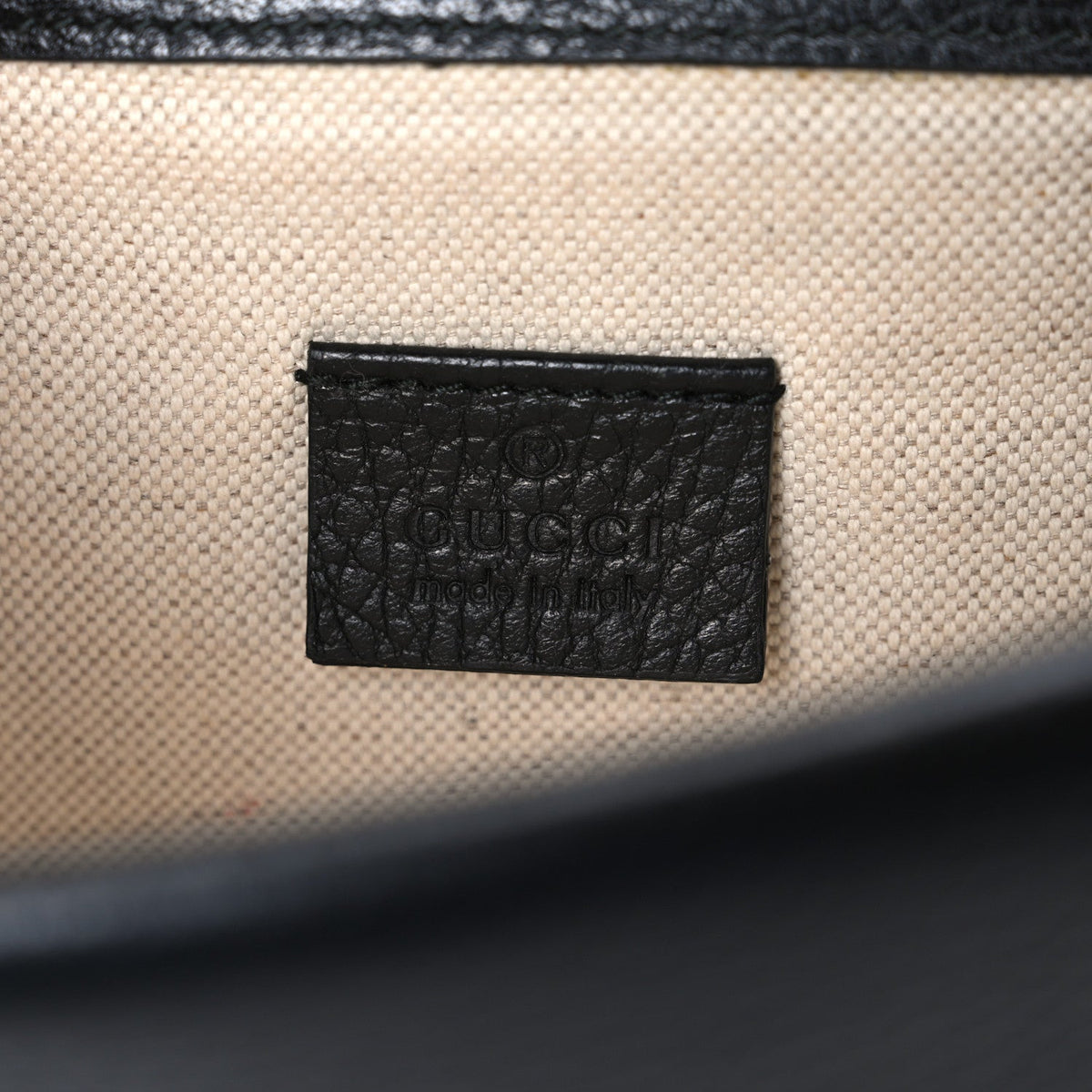 Calfskin Mini Dionysus Shoulder Bag Black product image 6, provided for visual reference and product detail review