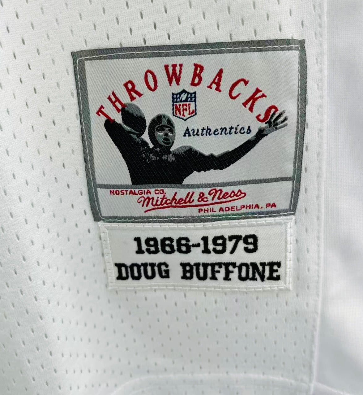 Doug Buffone Chicago Bears NFL Mitchell & Ness Jersey white product image 3