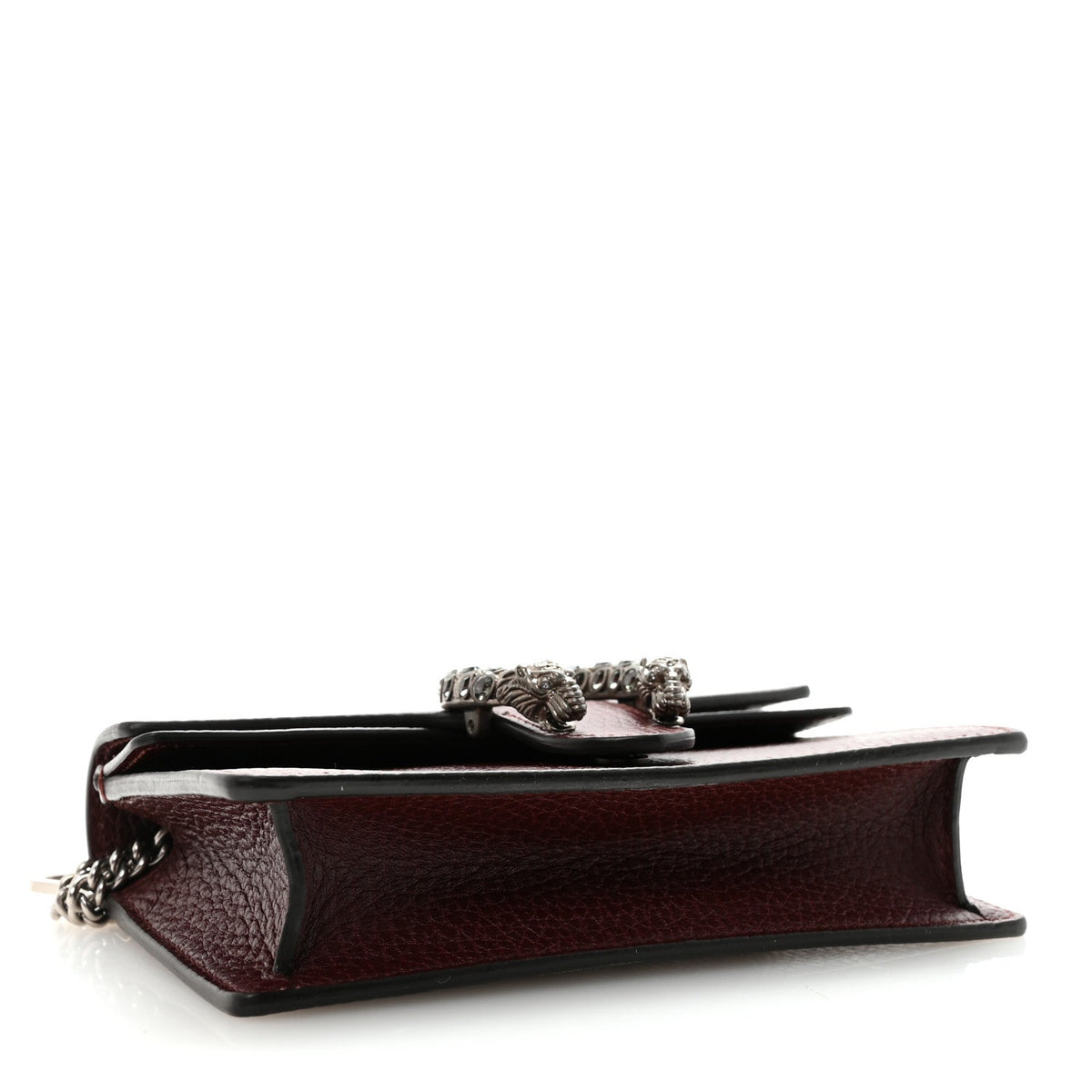 Dollar Calfskin Crystal Super Mini Dionysus Shoulder Bag Vintage Bordeaux Black Diamond product image 4, provided for visual