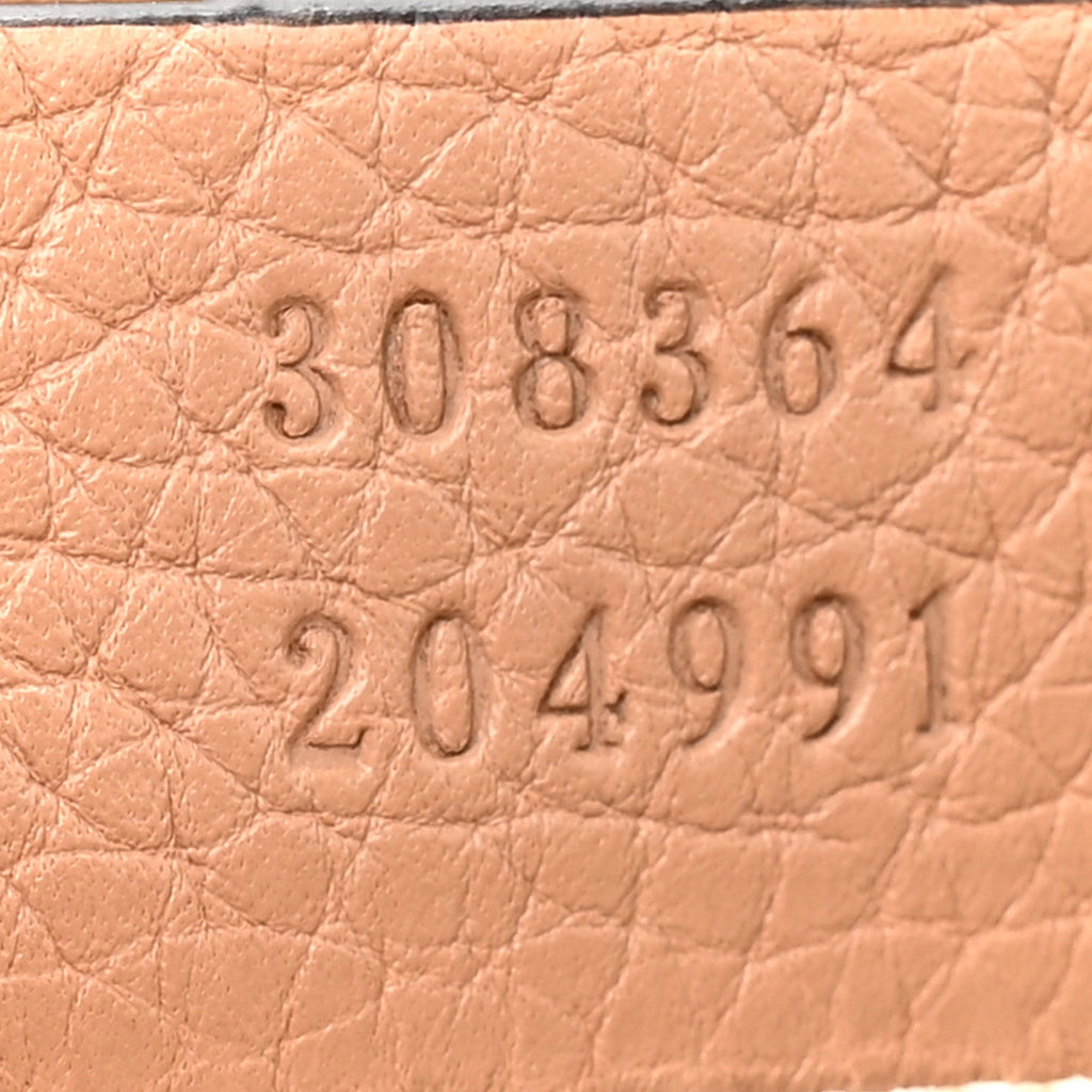 Pebbled Calfskin Small Soho Disco Bag Camelia product image 7, provided for visual reference and product detail review
