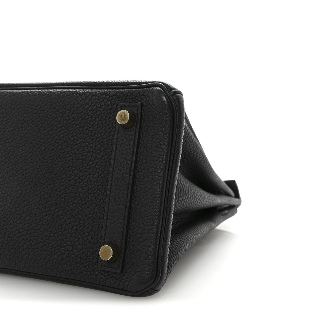 Togo Birkin 25 Black product image 9, provided for visual reference and product detail review