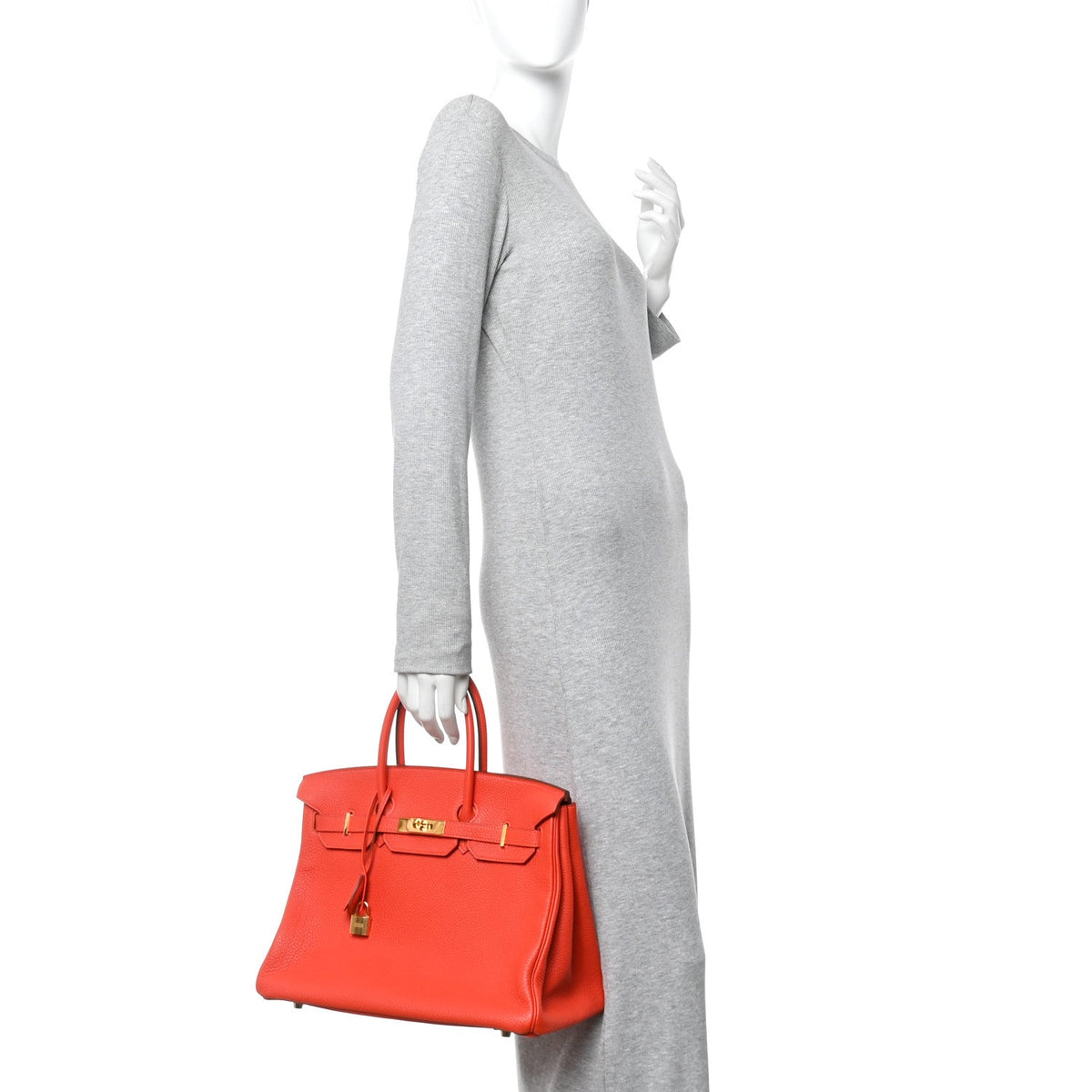 Togo Birkin 35 Capucine product image 2, provided for visual reference and product detail review