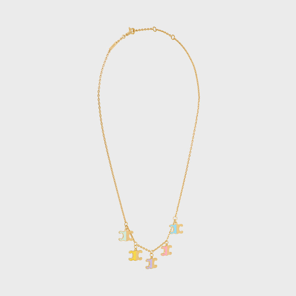 Celine Teen Charms 18K Gold Necklace product image 3, provided for visual reference and product detail review