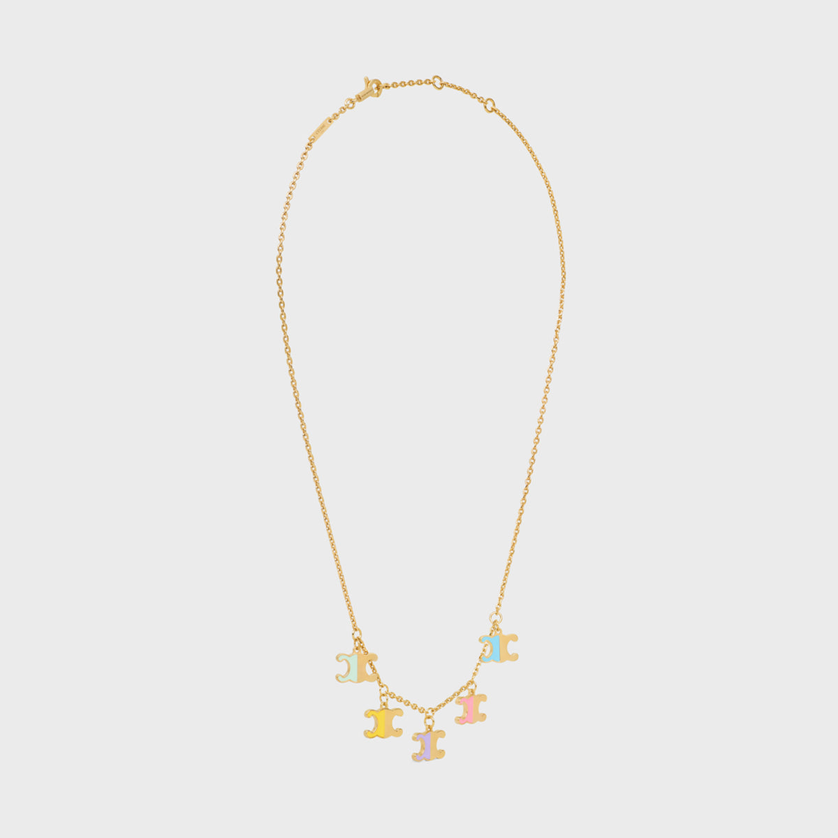 Celine Teen Charms 18K Gold Necklace product image 3, provided for visual reference and product detail review