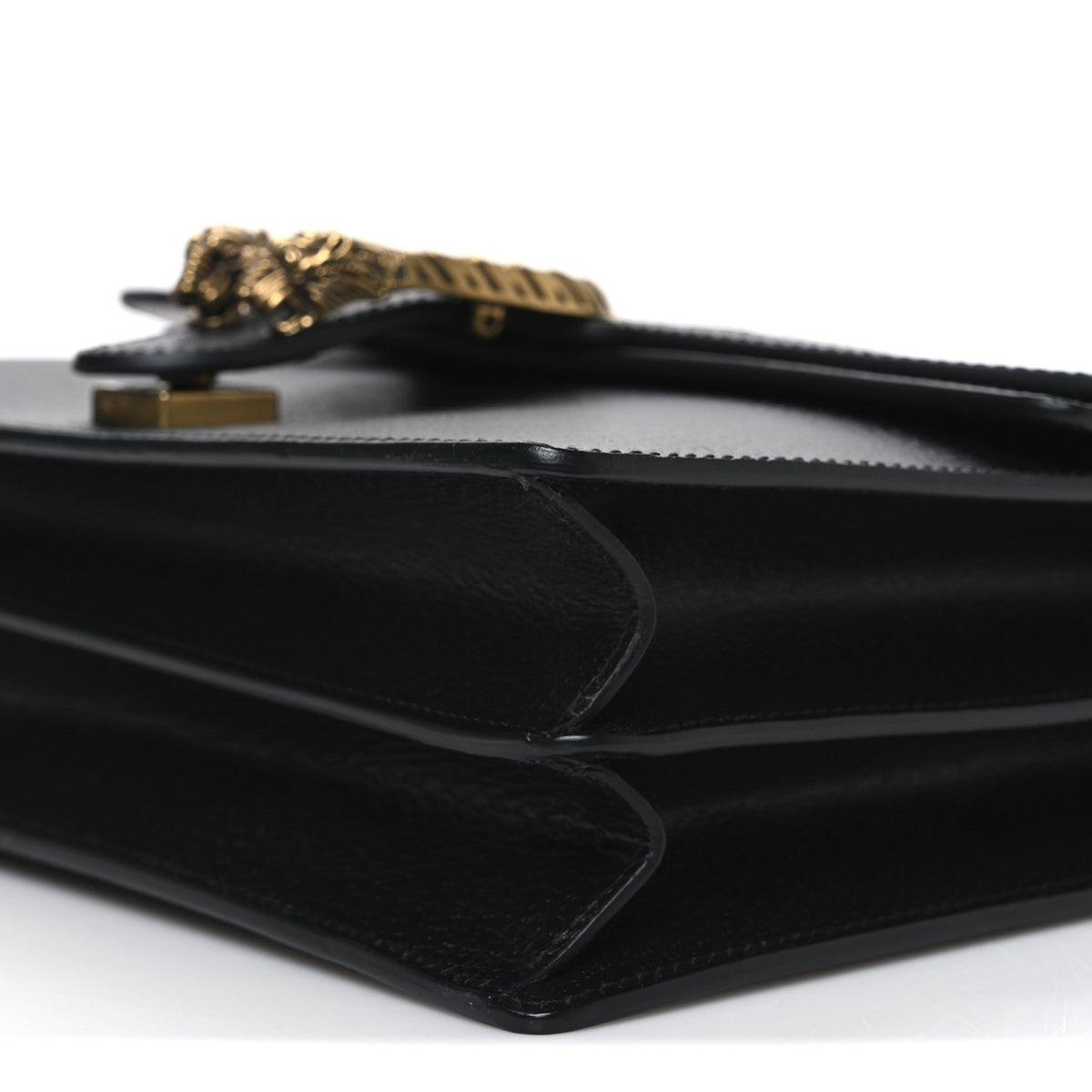 Calfskin Web Small Dionysus Shoulder Bag Black product image 10, provided for visual reference and product detail review