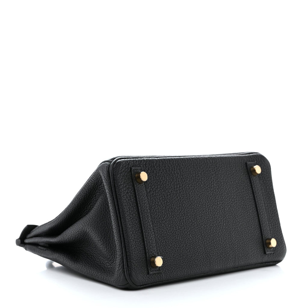 Togo Birkin 25 Black product image 3, provided for visual reference and product detail review