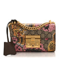 GG Supreme Monogram Bengal Small Padlock Shoulder Bag Beige Pink product image 1, provided for visual reference and product