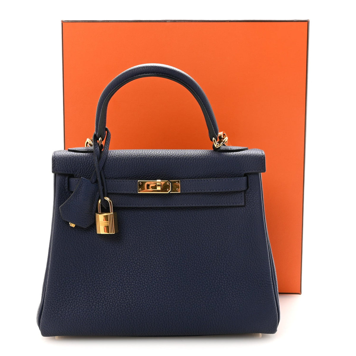 Togo Kelly Retourne 25 Bleu Saphir product image 10, provided for visual reference and product detail review