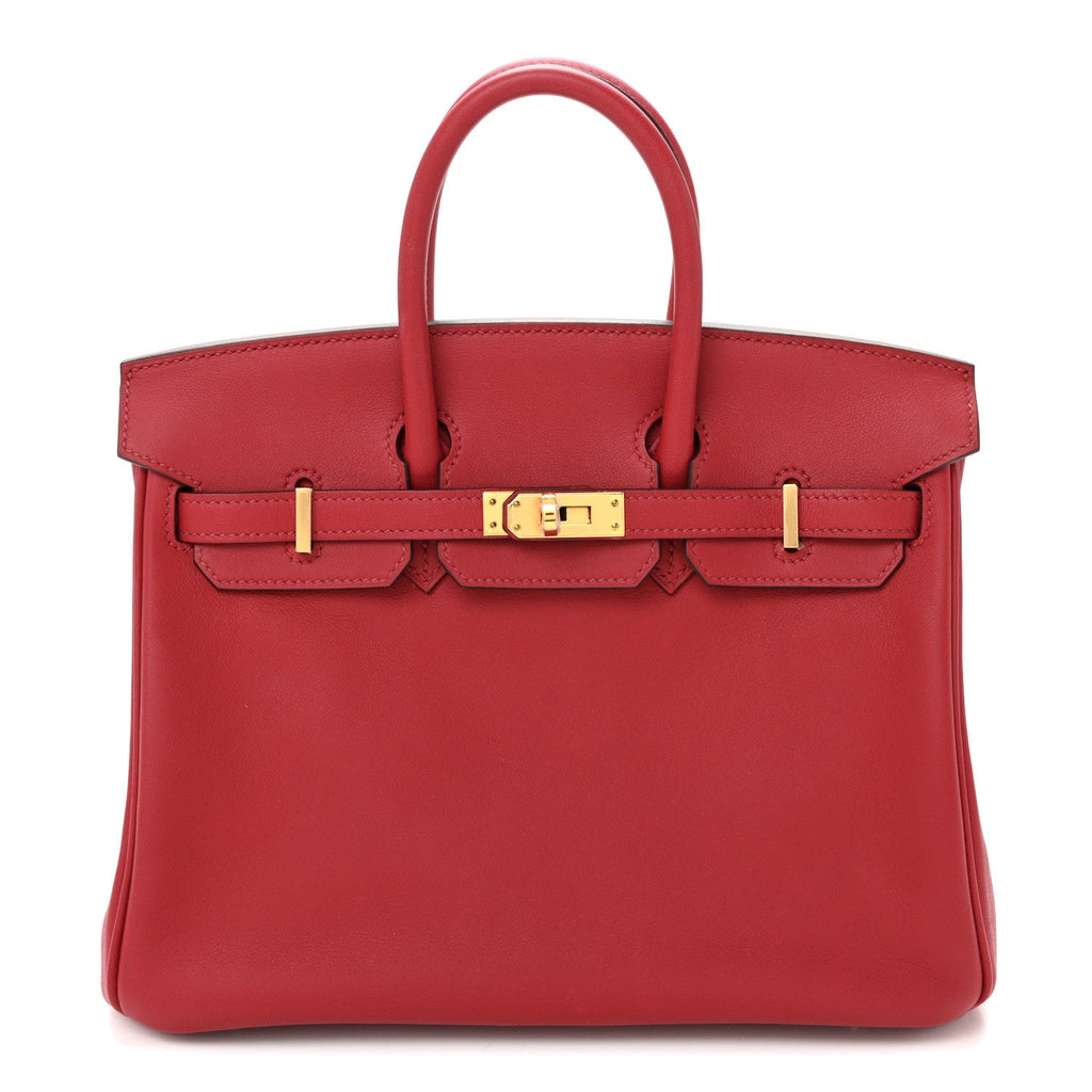 Swift Birkin 25 Rouge Casaque product image 1, provided for visual reference and product detail review