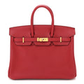 Swift Birkin 25 Rouge Casaque product image 1, provided for visual reference and product detail review