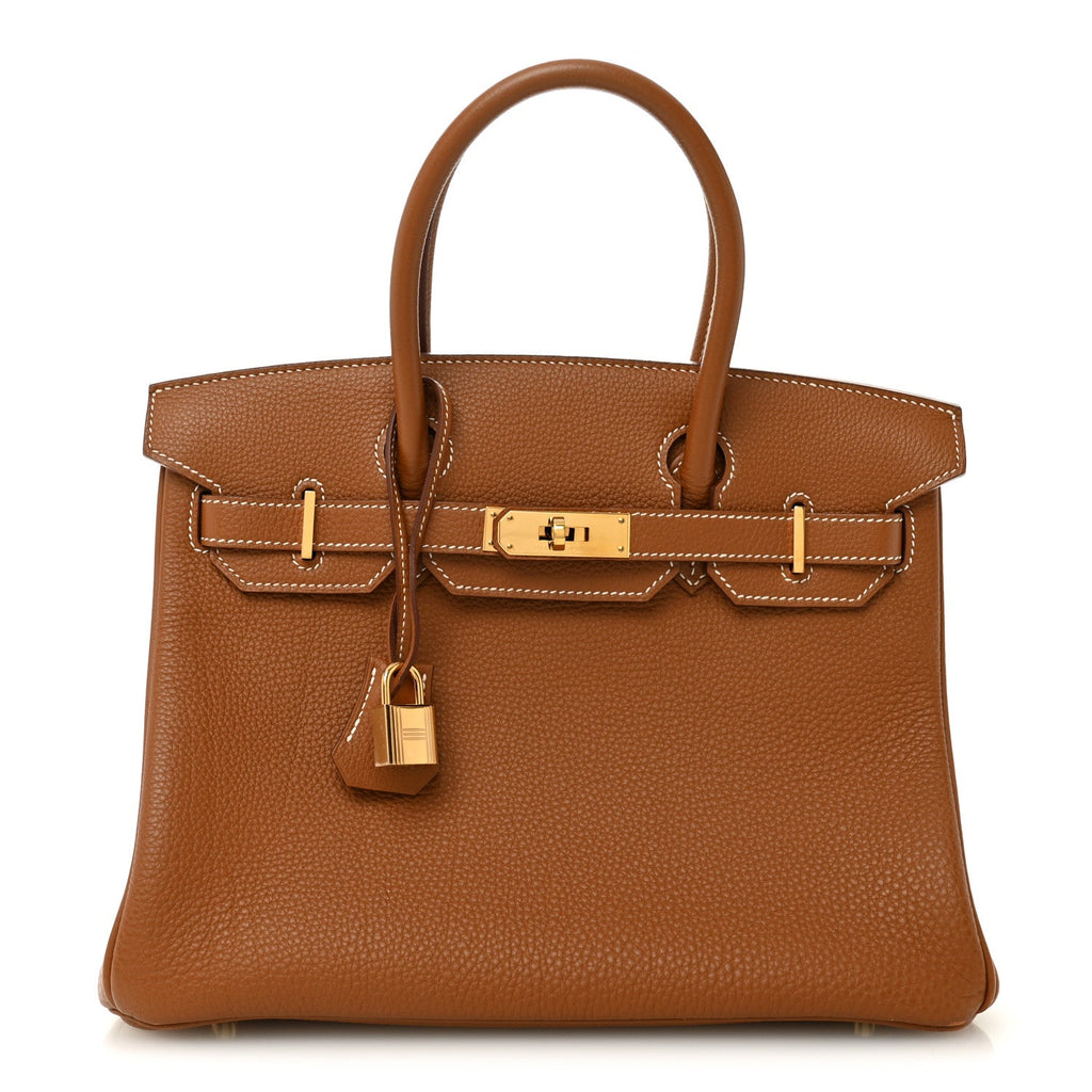 Togo Birkin 30 Gold product image 1, provided for visual reference and product detail review