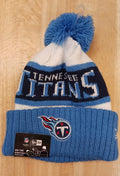 Tennessee Titans Official NFL New Era winter Hat with Pom product image 1