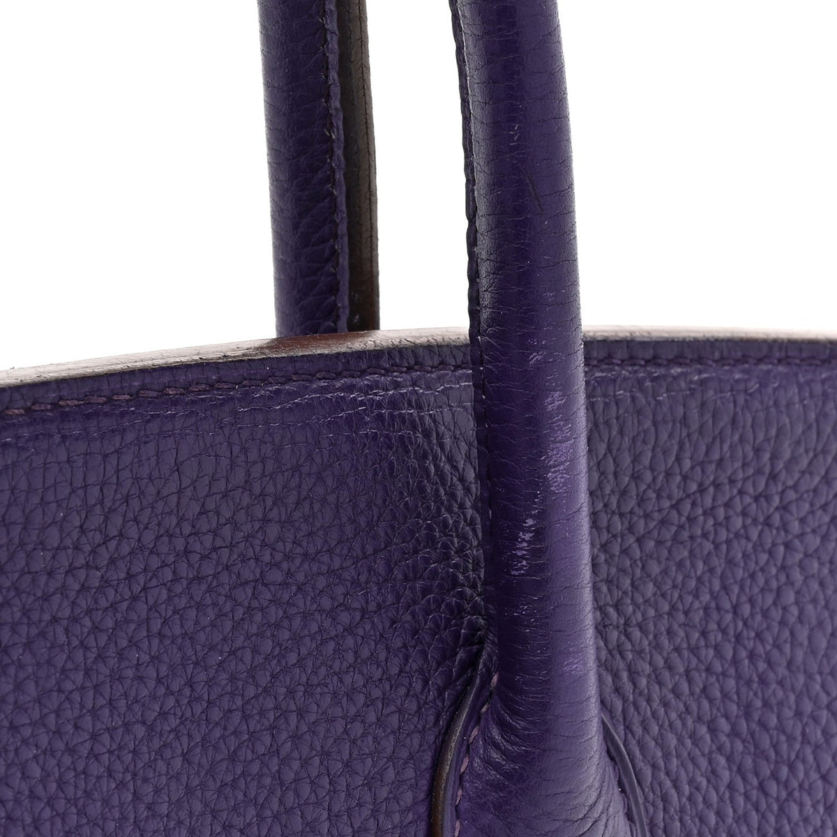 Taurillon Clemence Birkin 35 Iris product image 17, provided for visual reference and product detail review