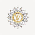Louis Vuitton Sunflower 18K Gold Brooch product image 1, provided for visual reference and product detail review