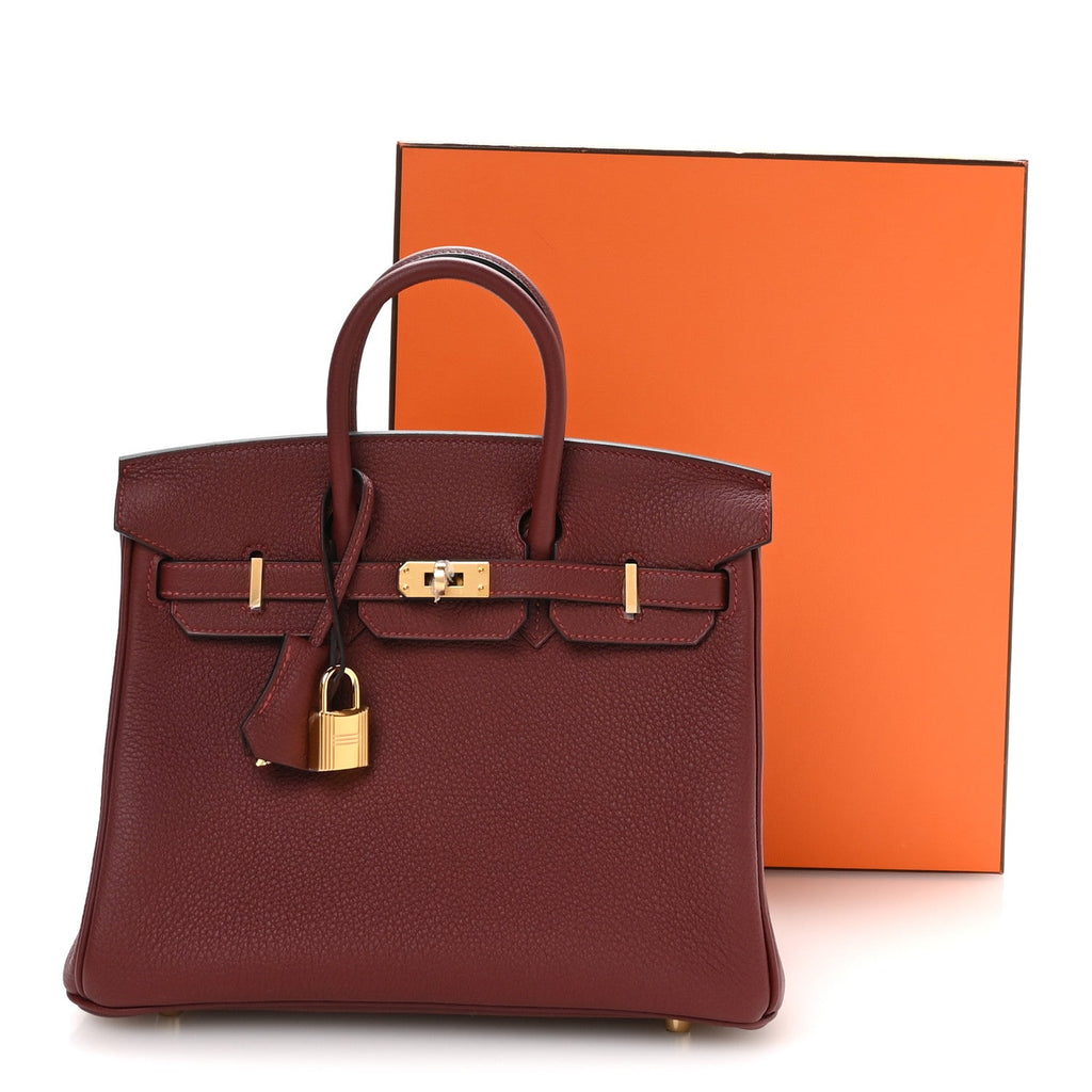 Togo Birkin 25 Rouge H product image 11, provided for visual reference and product detail review