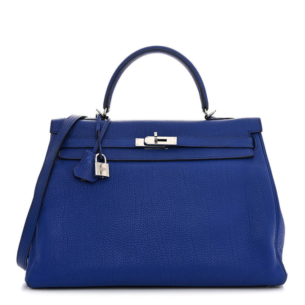 Togo Kelly Retourne 35 Bleu Electrique product image 1, provided for visual reference and product detail review