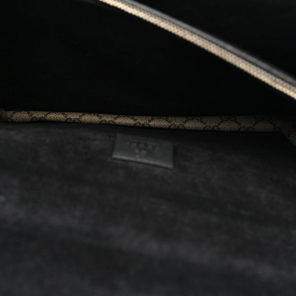 GG Supreme Monogram Medium Dionysus Shoulder Bag Black product image 6, provided for visual reference and product detail