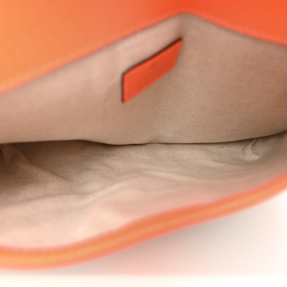 GG Supreme Monogram Web Small Ophidia Belt Bag Beige Ebony Orange Fluo product image 5, provided for visual reference and