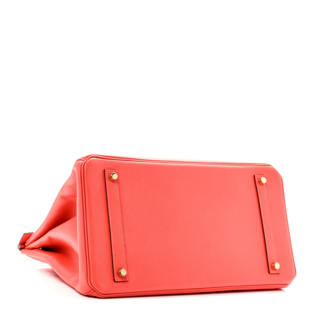 Epsom Birkin 35 Rose Jaipur product image 4, provided for visual reference and product detail review