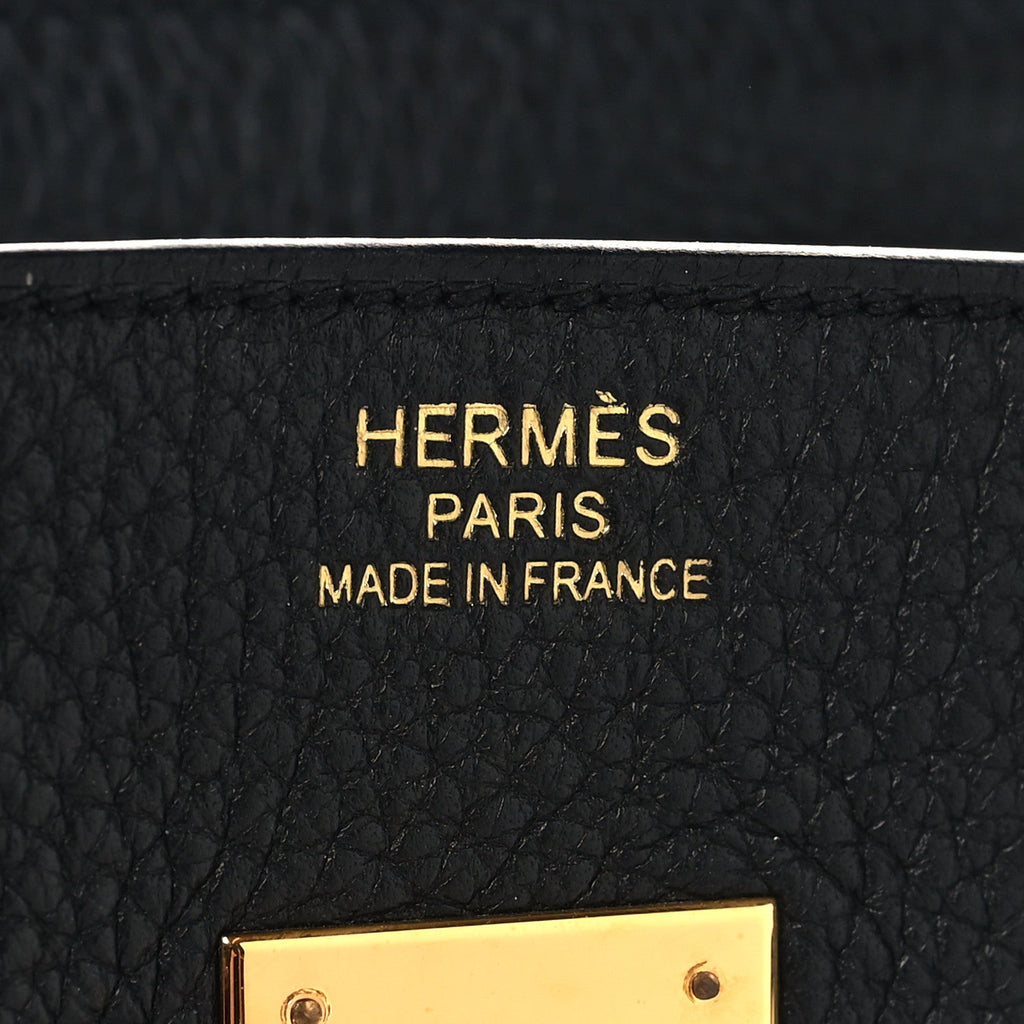 Togo Birkin 35 Black product image 5, provided for visual reference and product detail review