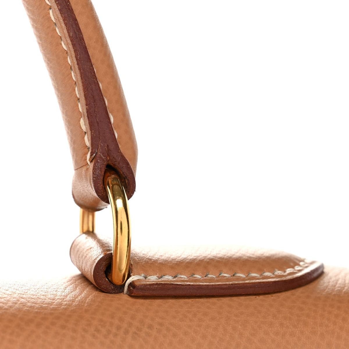 Courchevel Kelly Retourne 28 Camel product image 11, provided for visual reference and product detail review