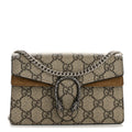 GG Supreme Monogram Super Mini Dionysus Shoulder Bag Taupe product image 1, provided for visual reference and product detail