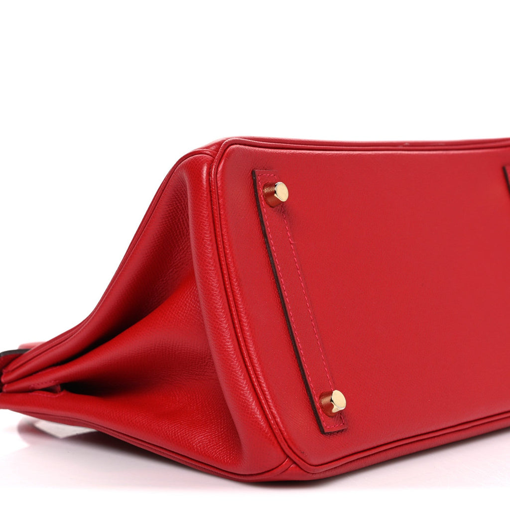 Epsom Birkin 30 Rouge Casaque product image 9, provided for visual reference and product detail review