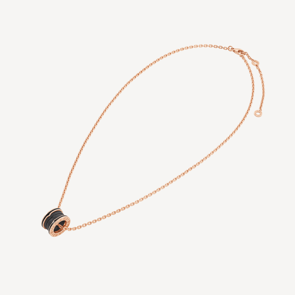 B.zero1 Black Ceramic 18K Gold Necklace product image 3, provided for visual reference and product detail review