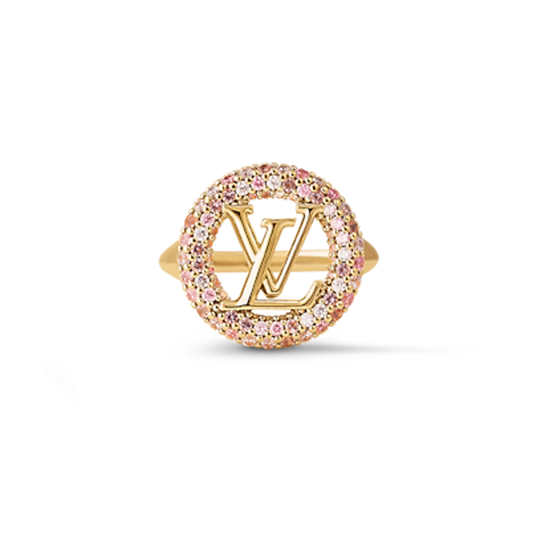 Louis Vuitton Louise Tresor 18K Gold Ring product image 2, provided for visual reference and product detail review