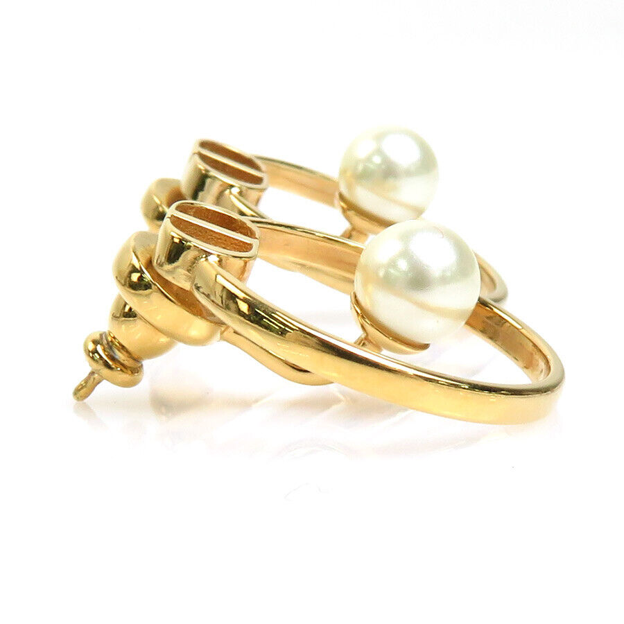 Dior 30 Montaigne Pearl 18K Gold Earrings product image 5, provided for visual reference and product detail review