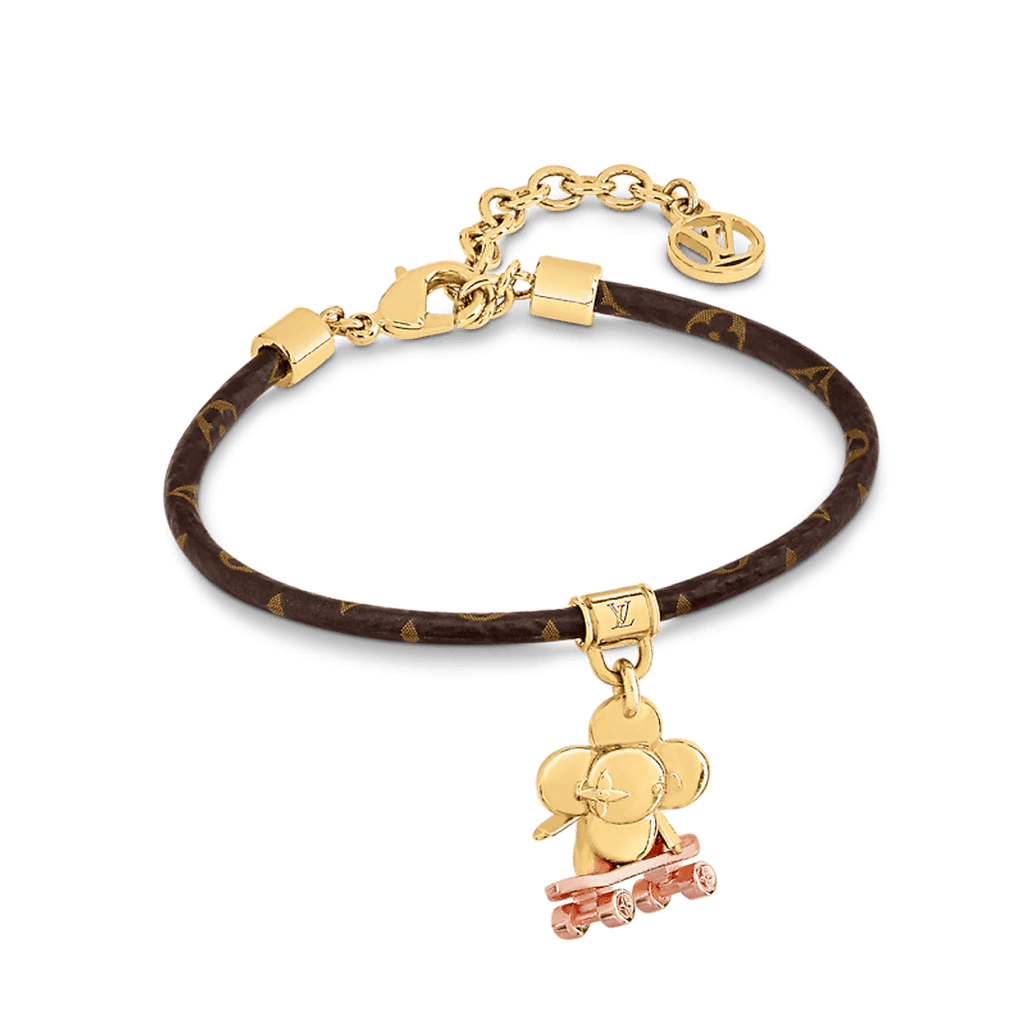 Louis Vuitton VIVIENNE KICK FLIP 18K Gold Bracelet product image 1, provided for visual reference and product detail review