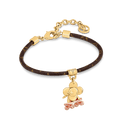 Louis Vuitton VIVIENNE KICK FLIP 18K Gold Bracelet product image 1, provided for visual reference and product detail review