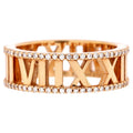 Tiffany Atlas Diamond 18K Gold Ring product image 1, provided for visual reference and product detail review