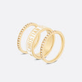 Dior Code Ring 18K Gold Set product image 1, provided for visual reference and product detail review