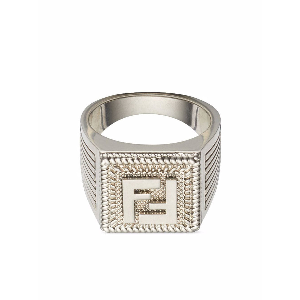 FF Guillochet 18K Gold Ring product image 5, provided for visual reference and product detail review