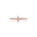 Tiffany Diamond Wire 18K Gold Ring product image 1, provided for visual reference and product detail review