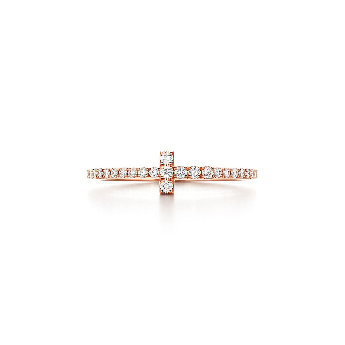 Tiffany Diamond Wire 18K Gold Ring product image 1, provided for visual reference and product detail review
